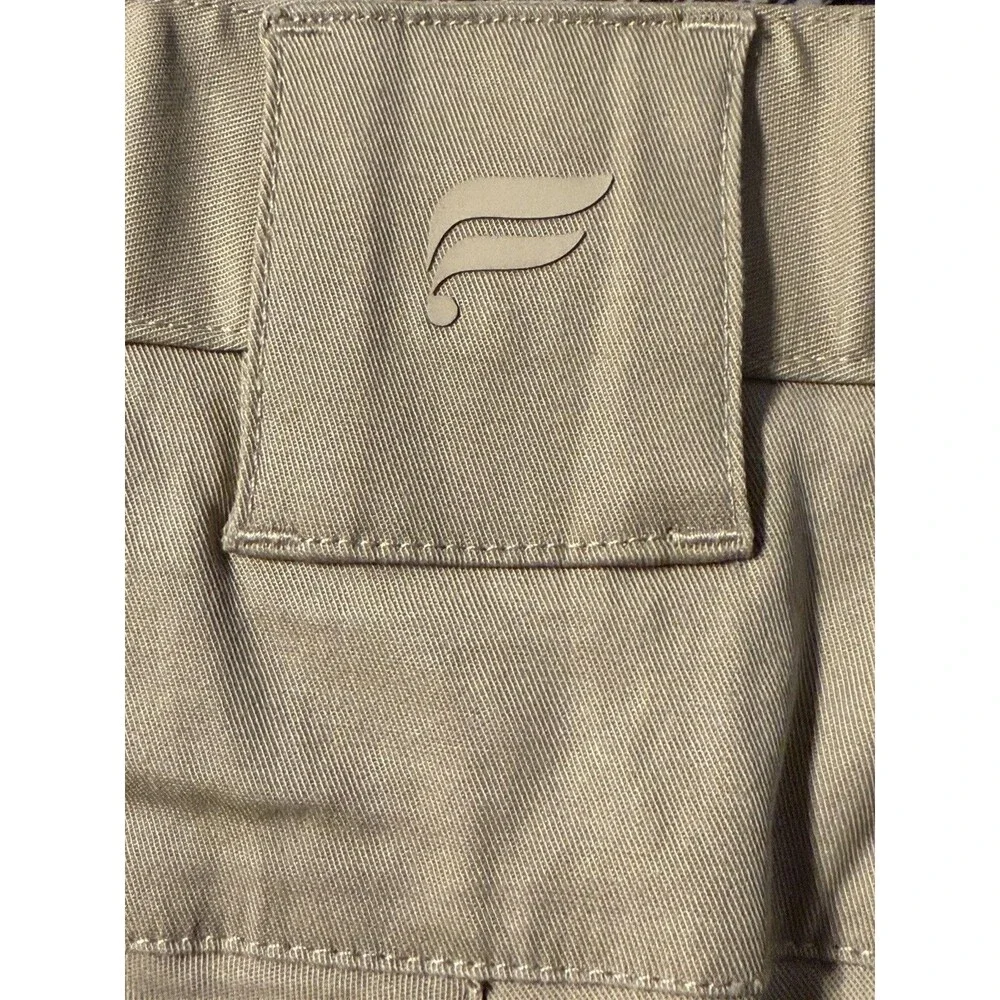 Fabletics High Side Chino‎ Pants Men’s 33x32 Slim Fit PT2355676 Khaki Golf